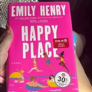 Emily Henry 'Happy Place' Novel - Pink Cover